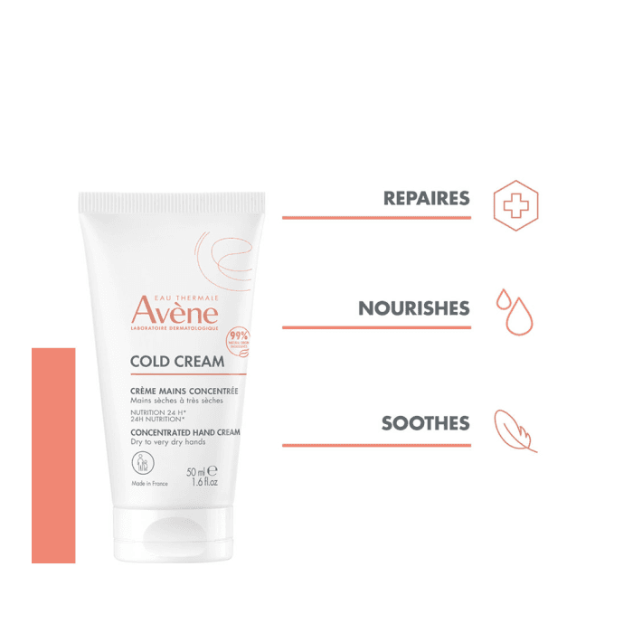 EAU THERMALE AVENE koncentruotas rankų kremas COLD, 50 ml-1