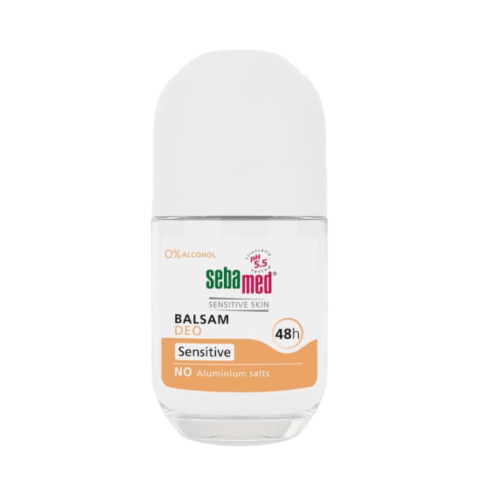 SEBAMED rutulinis dezodorantas-balzamas SENSITIVE, 50 ml