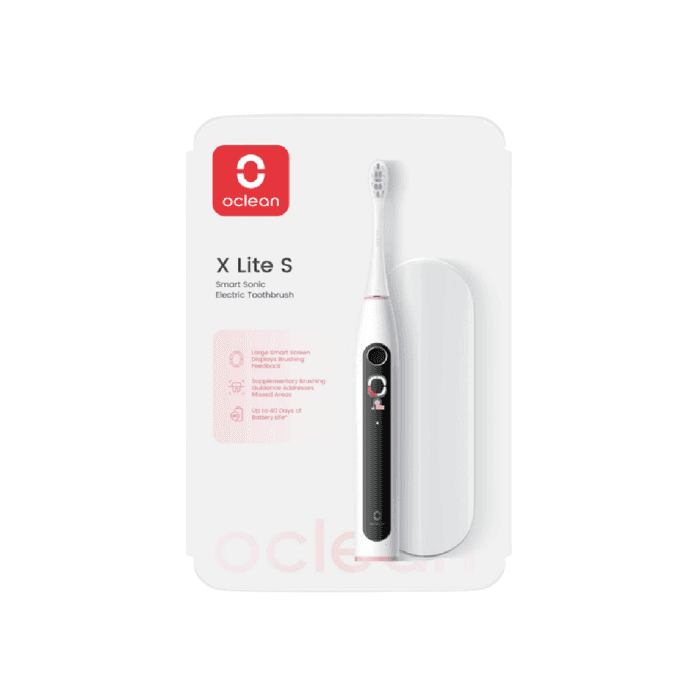 OCLEAN išmanusis elektrinis dantų šepetėlis X Lite Set pilkas, 1 vnt.-1