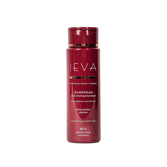 IEVA šampūnas, apimties didinimui, 300 ml