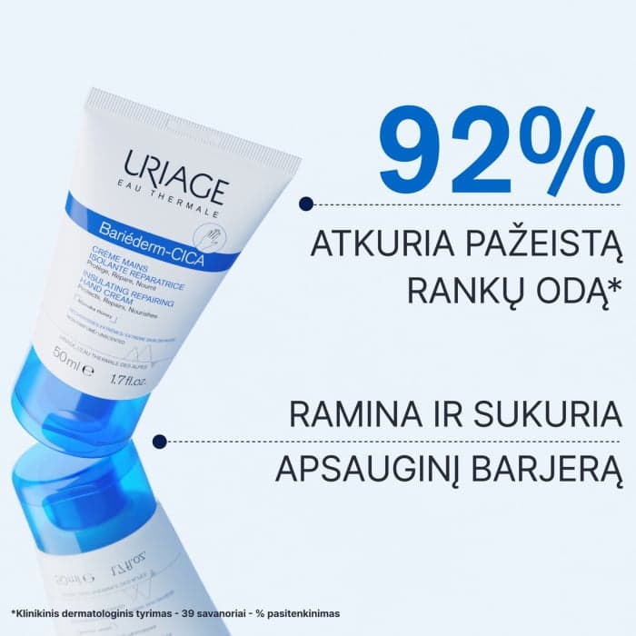 URIAGE rankų kremas BARIEDERM, bekvapis, 50 ml-2