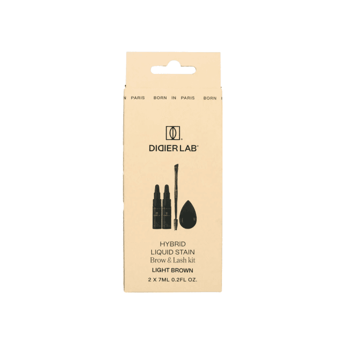 DIDIER LAB maitinamasis antakių ir blakstienų dažymo rinkinys, 2x7ml, 14 ml