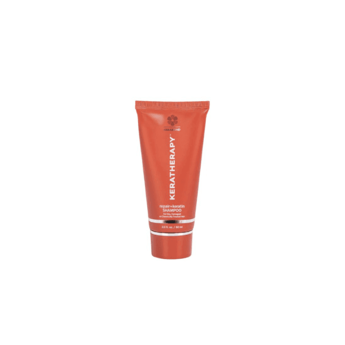 KERATHERAPY intensyvus regeneruojantis šampūnas Keratin Infused Repair, 60 ml