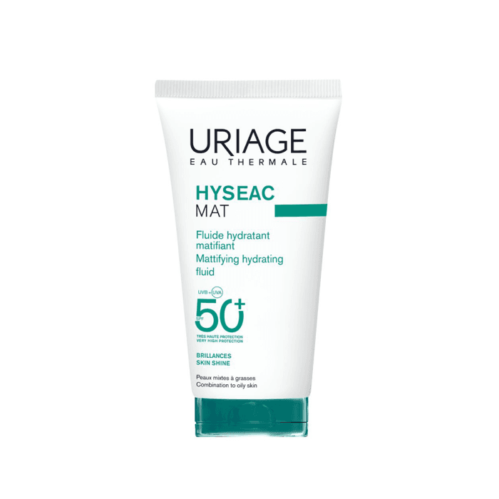URIAGE apsauginė emulsija HYSEAC MAT, SPF50+, 50 ml
