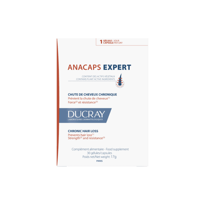 DUCRAY ANACAPS EXPERT, 30 kapsulių