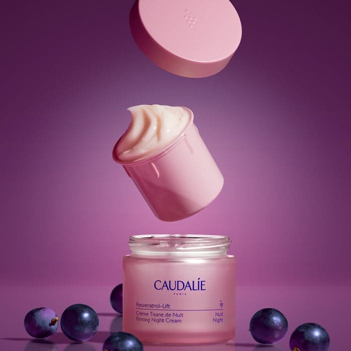 CAUDALIE naktinis veido kremas suglebusiai odai RESVERATROL-LIFT FIRMING NIGHT CREAM – papildymas, 50 ml-1