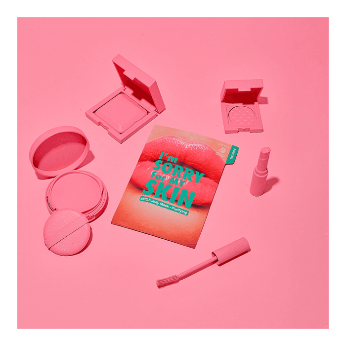 I'M SORRY FOR MY SKIN, lakštinė veido kaukė, pH5.5 Jelly Mask - Purifying, 33 ml-2