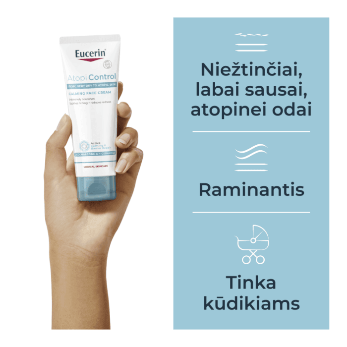 EUCERIN veido kremas atopinei odai ATOPICONTROL, 50 ml-1