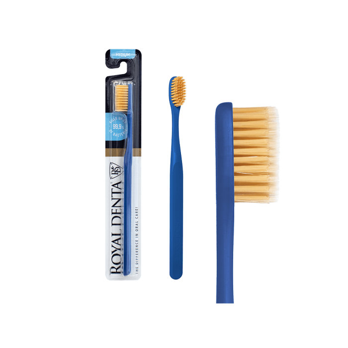 ROYAL DENTA dantų šepetėlis GOLD MEDIUM T32, 1 vnt.-1