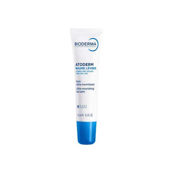 BIODERMA balzamas labai sausoms lūpoms  ATODERM BAUME LEVRES, 15 ml