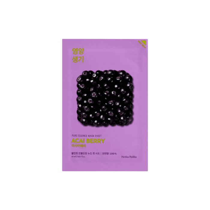 HOLIKA HOLIKA lakštinė kaukė ACAI BERRY, 23 ml