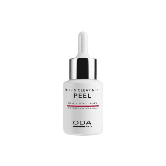 ODA PRO  4 rūgščių naktinis šveitiklis spuoguotai odai, 30 ml
