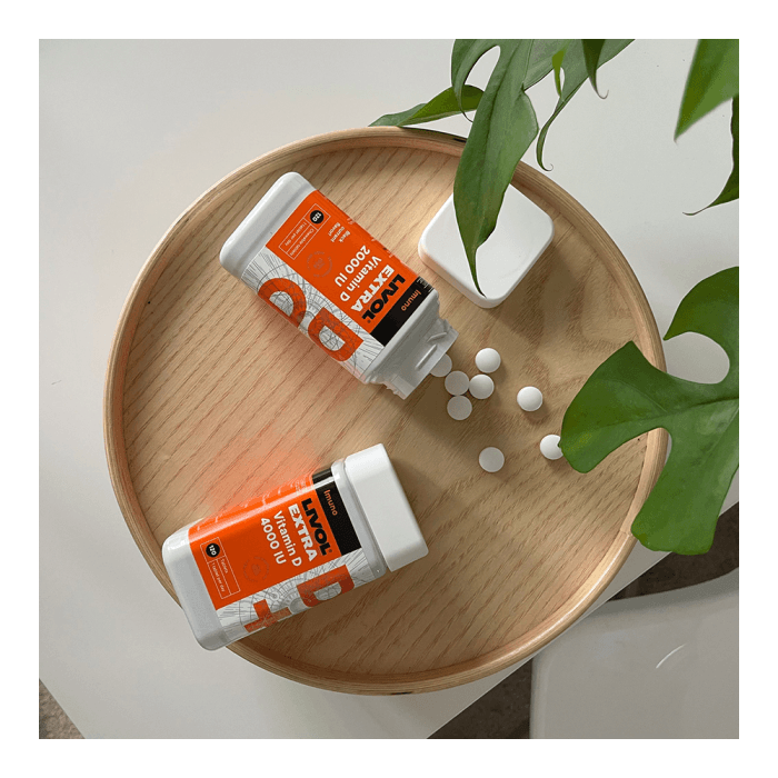 LIVOL EXTRA VITAMINAS D 4000 TV, 120 tablečių-1