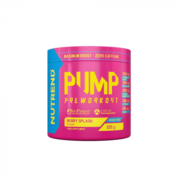 NUTREND, Pump uogų skonio, 225 g