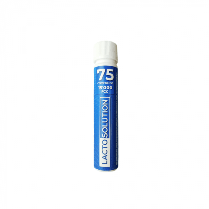 LACTOSOLUTION 15000 FCC, 75 tablečių