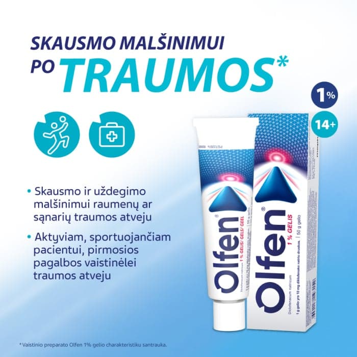 OLFEN, 1%, 50 g, Gelis, N1-2