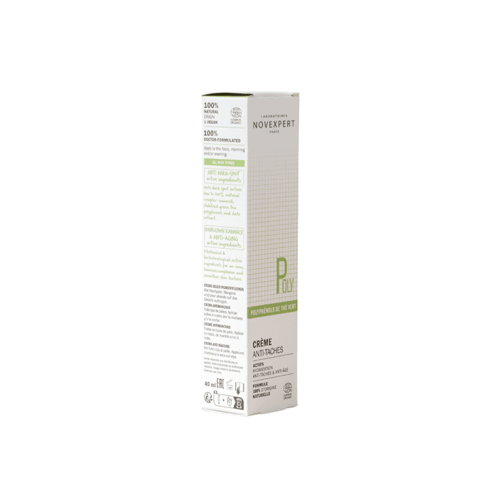 NOVEXPERT šviesinamasis kremas su žaliosios arbatos polifenoliais, 40 ml-1