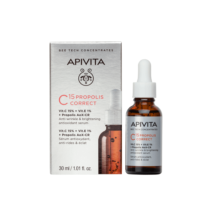 APIVITA veido serumas C15 PROPOLIS CORRECT, 30 ml-1