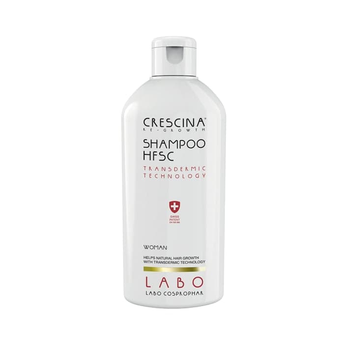 CRESCINA plaukų atauginimui skirtas šveičiamasis šampūnas moterims TRANSDERMIC HFSC, 200 ml