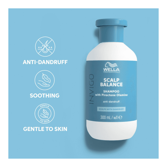 WELLA PROFESSIONALS šampūnas pleiskanotai galvos odai SCALP BALANCE ANTI-DANDRUFF SHAMPOO, 300 ml-2