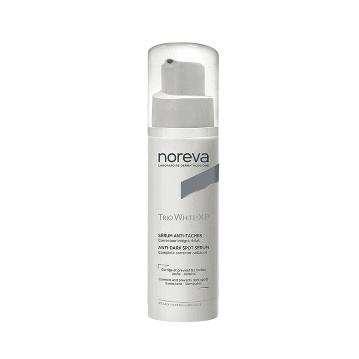 NOREVA Serumas pigmentuotai odai TRIO WHITE XP, 30 ml