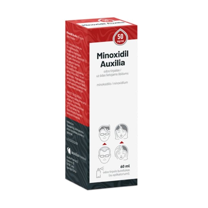 Minoxidil Auxilia, odos tirpalas, N1