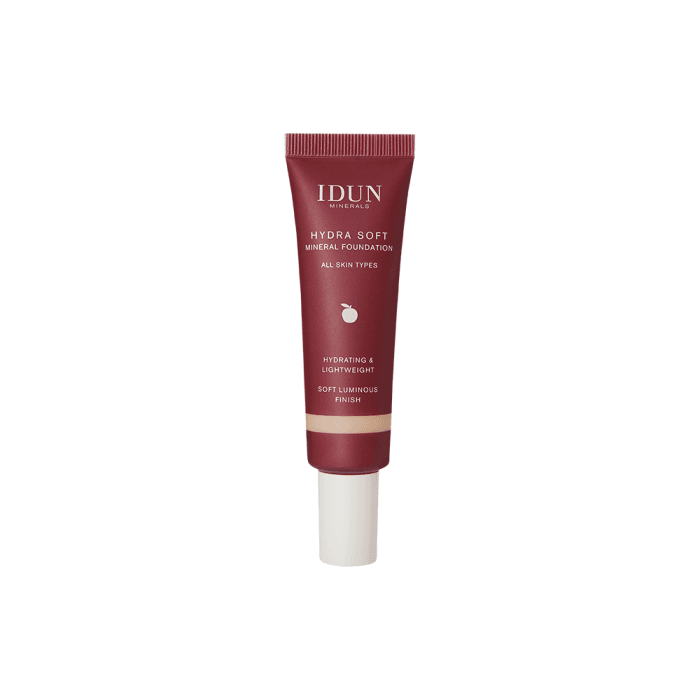 7340074712557	IDUN Minerals Hydra Soft skystas mineralinis makiažo pagrindas  Nr. 1255 Gylla (Light Cool), 30 ml
