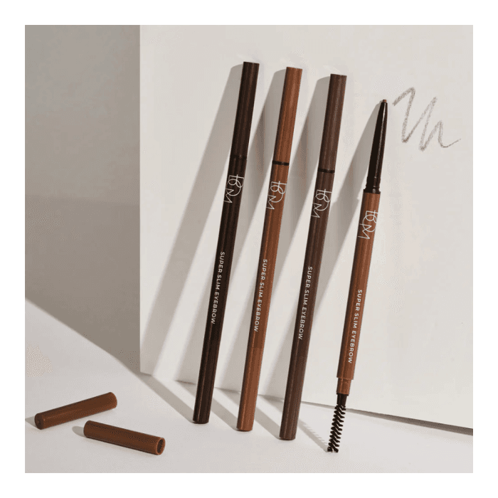 BOM antakių pieštukas SUPER SLIM #02 RICH BROWN, 0.1 g-1