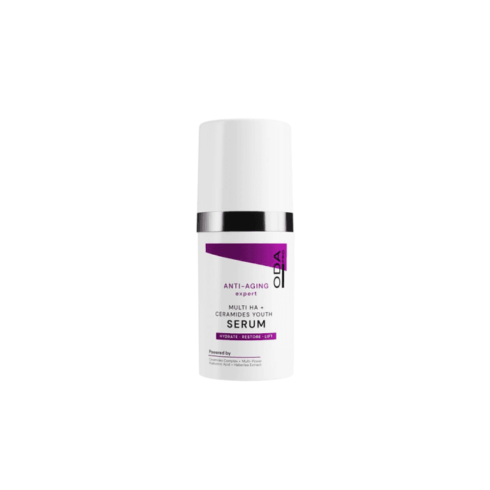 ODA PRO regeneruojamasis serumas su keramidais ir hialurono rūgštimi ANTI-AGING EXPERT, 30 ml