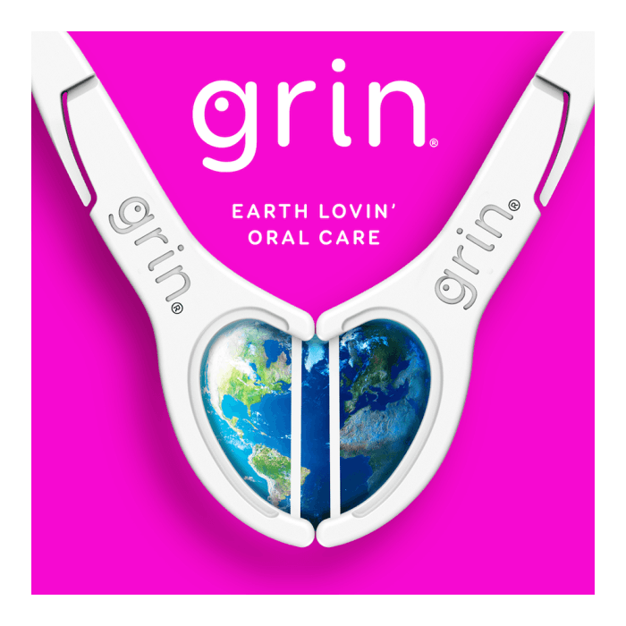 GRIN, SMOOTH, tarpdančių siūlas / dantų krapštukas, 60 vnt.-2