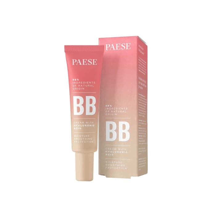 PAESE BB kremas su hialurono rūgštimi, spalva 02N, 30 ml