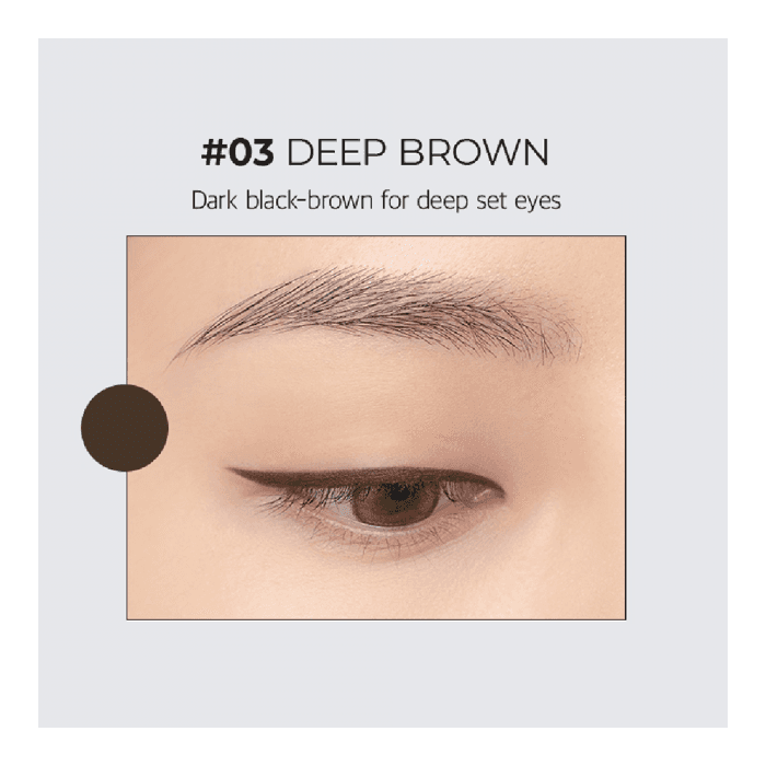 BOM, gelinis akių pravedimas, WONDERPROOF,#03 DEPP BROWN, 0.1 g-2