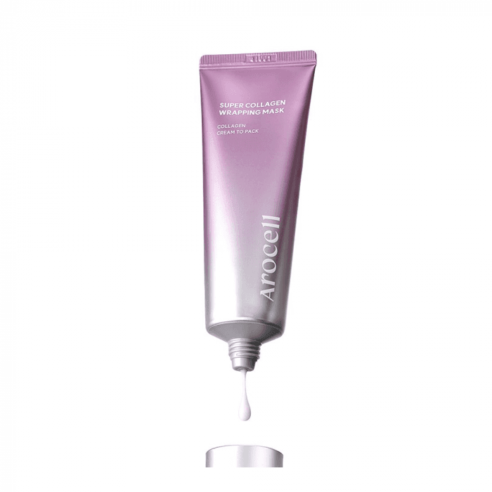 AROCELL veido kaukė su kolagenu, SUPER COLLAGEN WRAPPING MASK, 80 ml-1