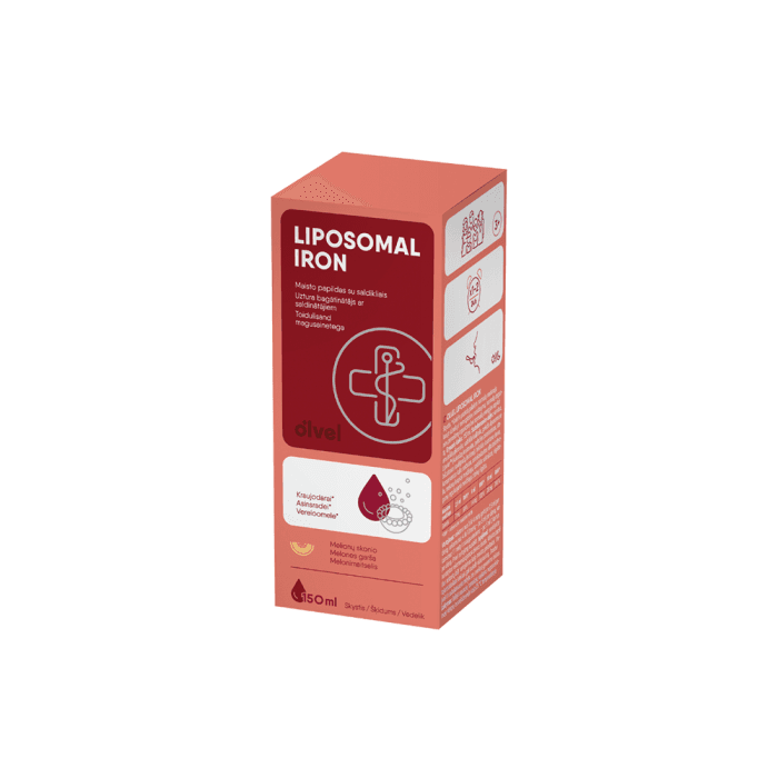 OLVEL, liposominė geležis, 150 ml