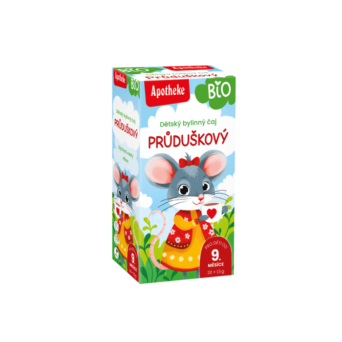 APOTHEKE BIO žolelių arbata BRONCHATA, nuo 9 mėn., LT-EKO-001, 20 vnt., 1.5 g-1