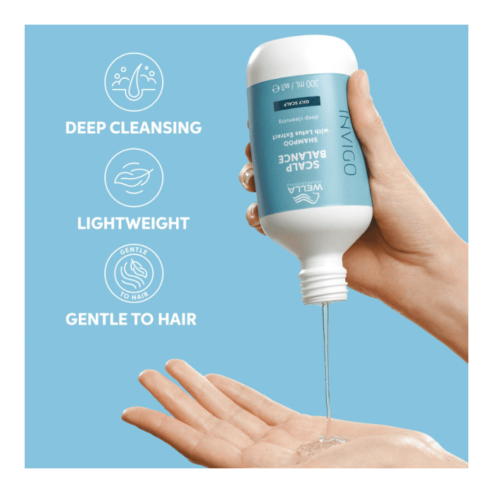 WELLA PROFESSIONALS giliai valantis šampūnas riebiai galvos odai SCALP BALANCE DEEP CLEANSING SHAMPOO, 300 ml-2
