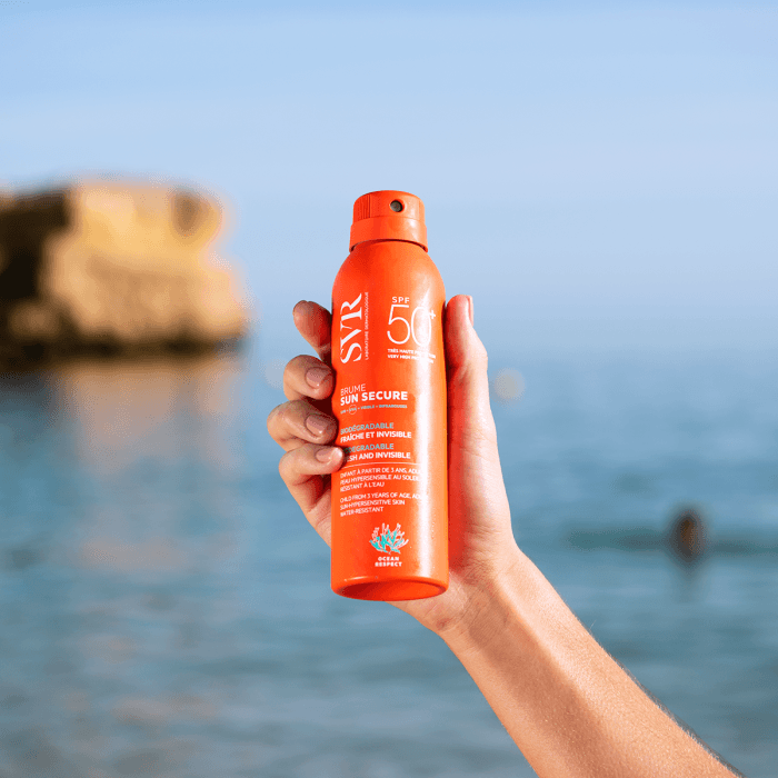 SVR kūno balzamas nuo saulės su purškikliu SUN SECURE BRUME, SPF 50, 200 ml, 200 ml-2
