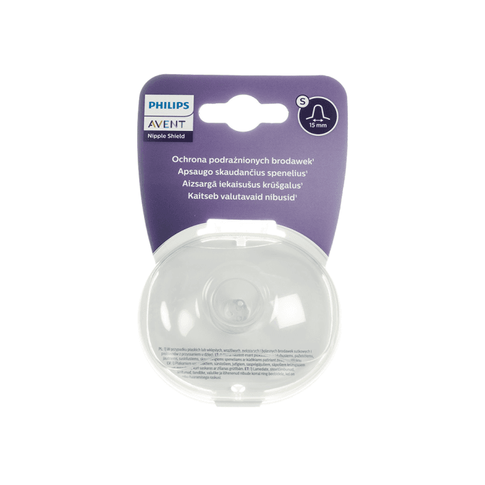 PHILIPS AVENT silikoniniai antspeniai, maži, 15 mm, SCF153/01, 2 vnt.
