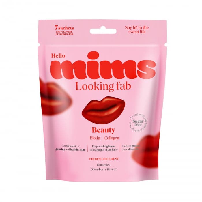 MIMS, BEAUTY maisto papildas, 35, 35 guminukų