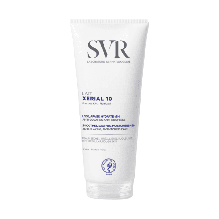SVR kūno kremas su šlapalu sausai odai XERIAL 10 LAIT, 200 ml, 200 ml