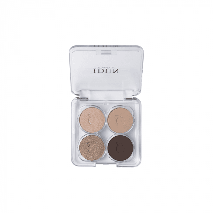 IDUN Minerals mineraliniai 4 spalvų akių šešėliai Nattviol Nr. 4408, 4 g, 4 g