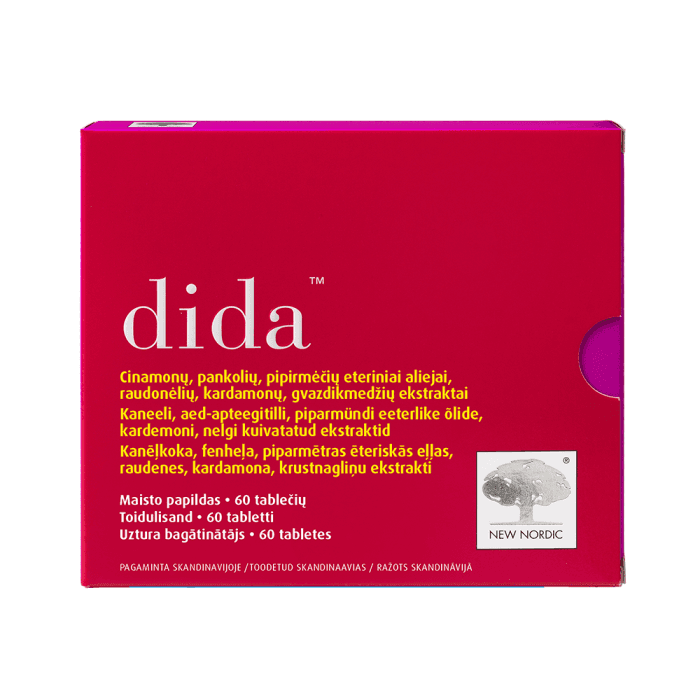 DIDA, 60 tablečių