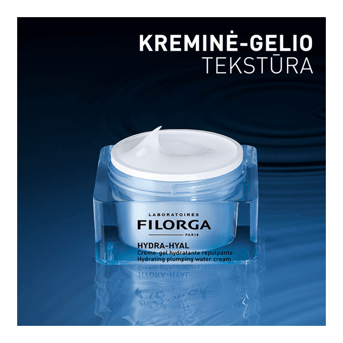 FILORGA drėkinamasis veido kremas brandžiai, dehidratuotai riebiai-mišriai odai HYDRA-HYAL GEL-CRÉME, 50 ml, 50 ml-1