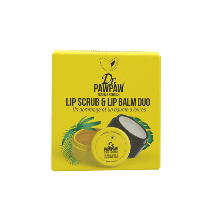 DR. PAWPAW lūpų šveitiklis-balzamas SCRUB & NOURISH, 16 g