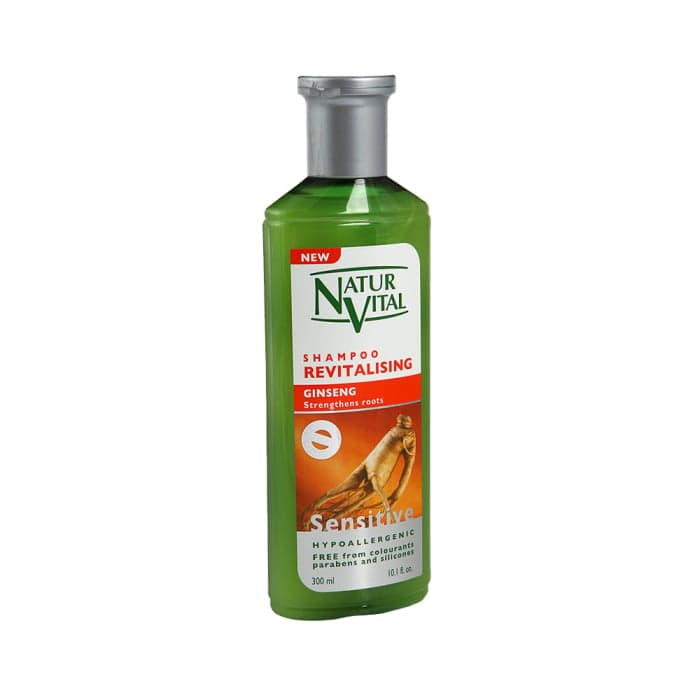 NATUR VITAL gaivinamasis šampūnas su ženšenių ekstraktu SENSITIVE, LT-EKO-001, 300 ml-1
