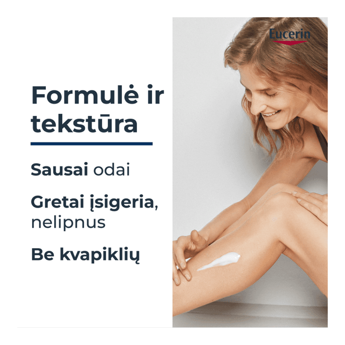 EUCERIN drėkinamasis kūno losjonas sausai odai su 5% šlapalo UREA REPAIR, 250 ml-2
