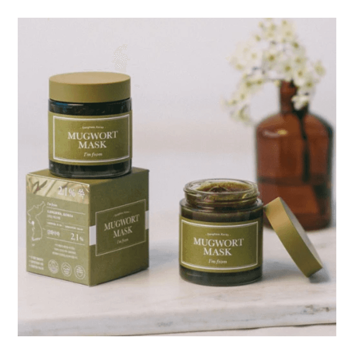 I'M FROM nuplaunama gelio tekstūros veido kaukė Mugwort Mask, 110 g-1