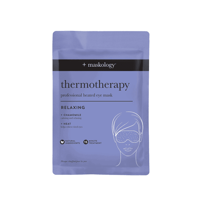 MASKOLOGY šildanti lakštinė paakių kaukė, 16 g