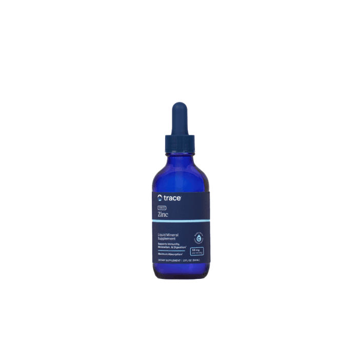 TRACE MINERALS joninis cinkas, 59 ml