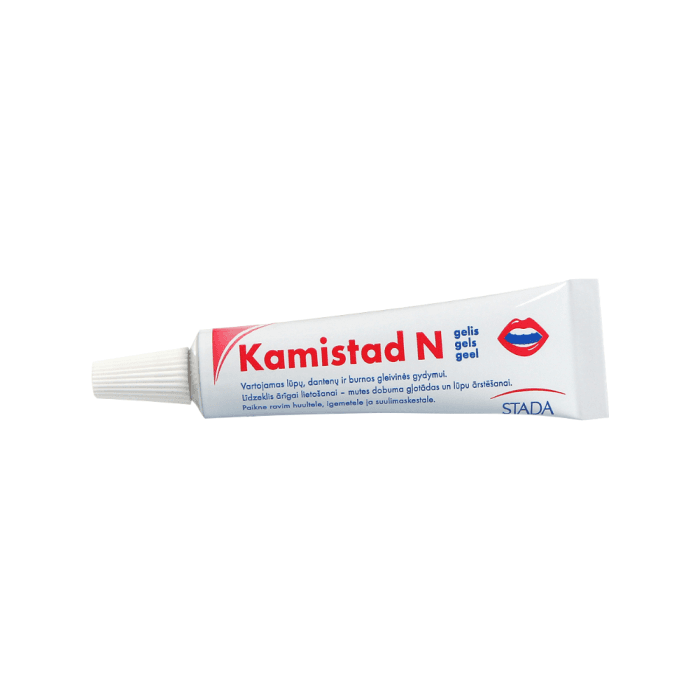 KAMISTAD N, 10 g, burnos gleivinės gelis, N1-1